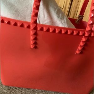 Carmen Sol Italian Jelly (pvc) large tote bag